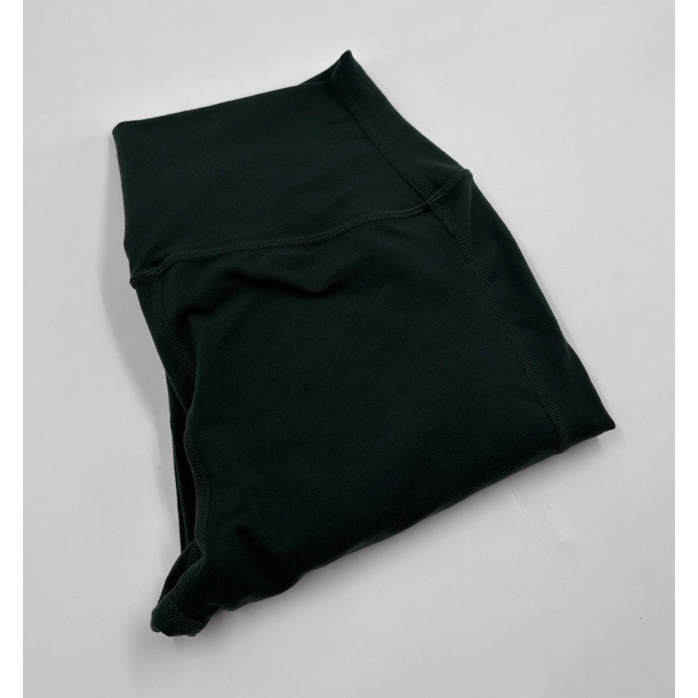 Alo Women's L Polyester Green Ankle Athletic Leggings